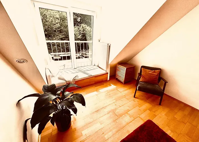 Апартаменты Messe, Uniklinikum, Grugapark - Charmante Mit Dachterrasse In Guter Lage Эссен